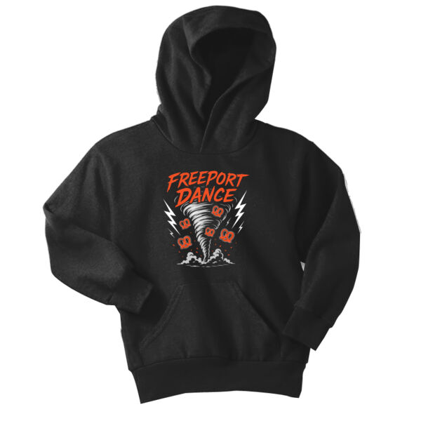 Freeport Dance  - Youth Core Fleece Pullover Hooded Sweatshirt Thumbnail